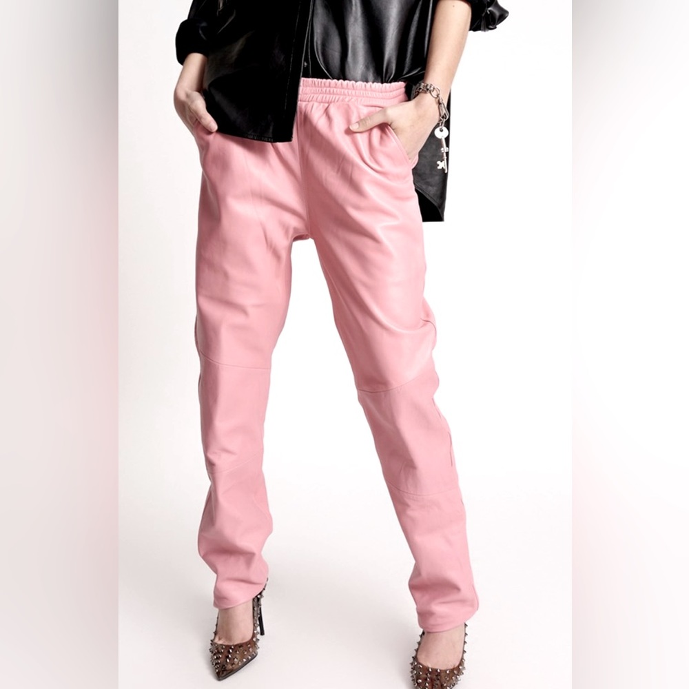 One < Teaspoon Pink leather Shabbies